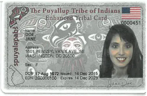 Puyallup-Tribe-Enhanced ID-front